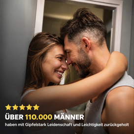 Über 110.000 Männer haben mit Gipfelstark Leidenschaft und Leichtigkeit zurückgeholt